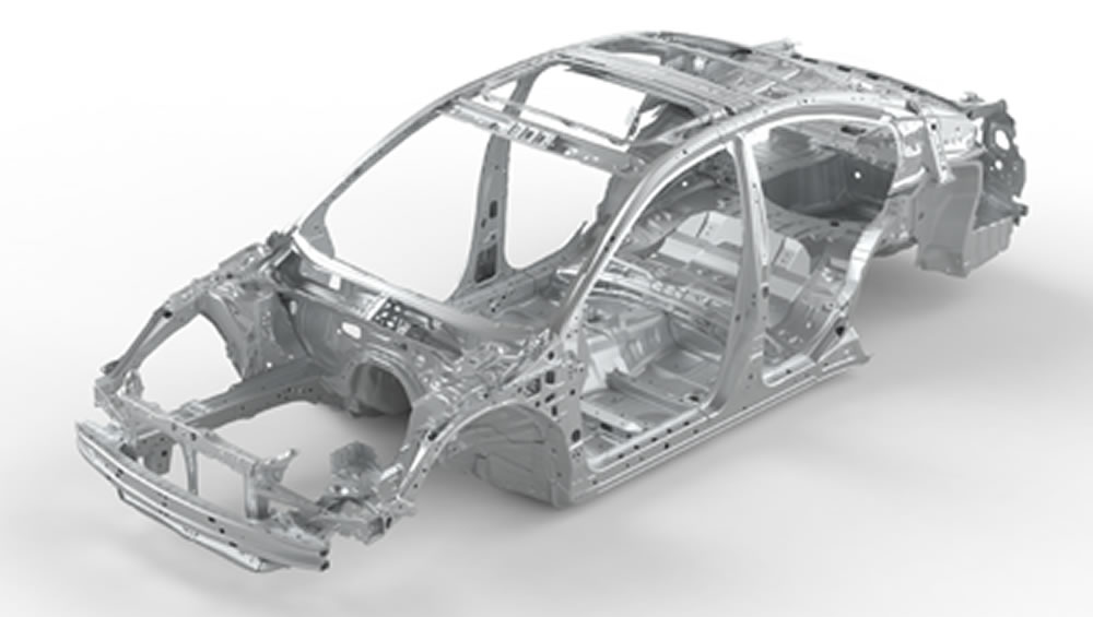 2022 Subaru Legacy Advanced Ring-shaped Reinforcement Frame